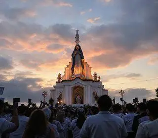 despedida da Imagem Peregrina de Nossa Senhora de Fátima