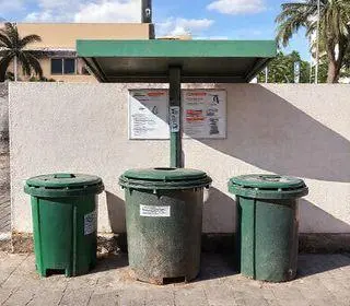 descarte adequado de resíduos
