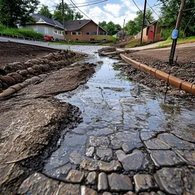 drenagem e pavimentação