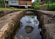 desobstrução da rede de drenagem