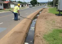 serviço de drenagem e pavimentação