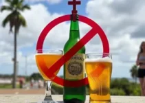 proibição de bebidas alcoólicas na Colina do Horto