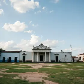 praça abandonada
