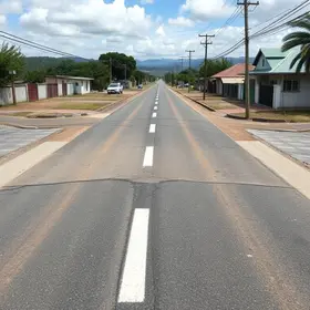 recomposição de via