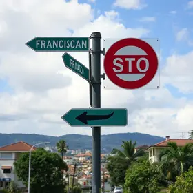 sinalização viária