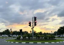 nova rotatória em Juazeiro do Norte
