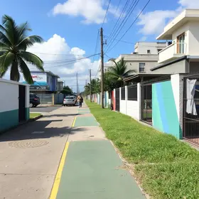 obra do calçadão público
