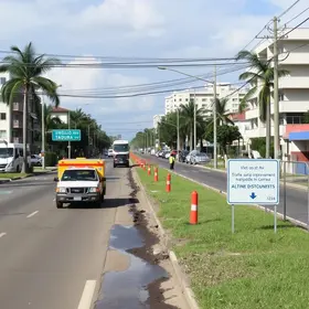 interdição Avenida Virgílio Távora