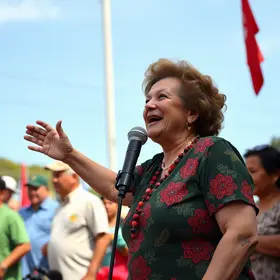 caminhada de Lula e Elmano em Juazeiro do Norte